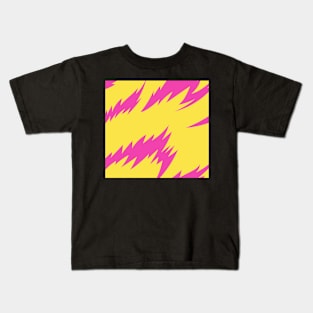 Yellow pattern Kids T-Shirt